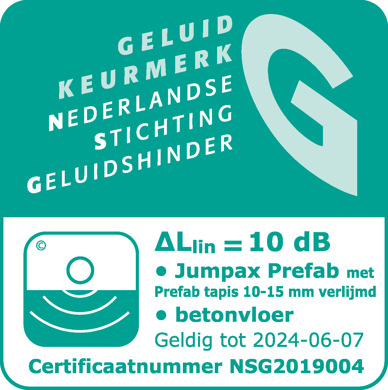 NSG-Jumpax-Prefab-tapis-lijm